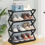 Shoe Rack X Shape 4 Layer China