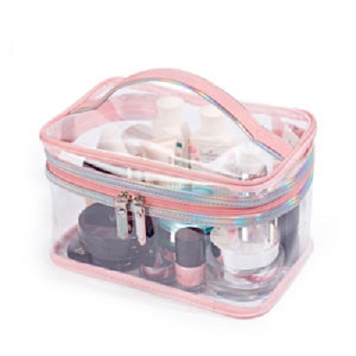 Pink Pouch Cosmetic Organiser