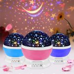 Star Master Rotation Sky Starry Light Multicolor Night Light Projector In Stock
