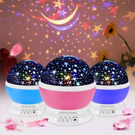 Star Master Rotation Sky Starry Light Multicolor Night Light Projector In Stock