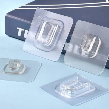 Transparent Wall Hook @25/- pair