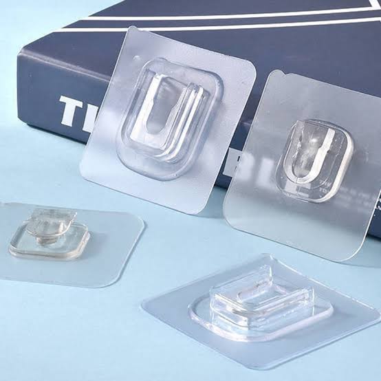 Transparent Wall Hook Transparent Wall Hook @25/- pair