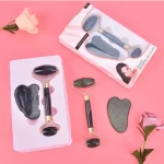 Jade Roller Massager With Face Lifting Guasha Stone