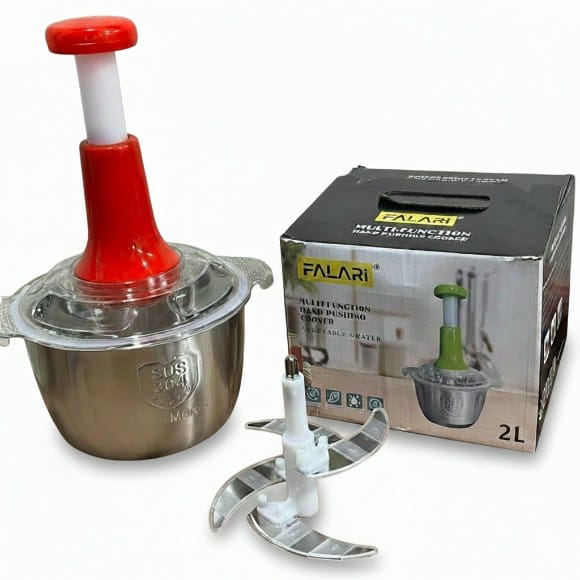 WhatsApp Image 2026-08-23 at 12.40.02 AM 2 Liter Steel Push Chopper - Image 1