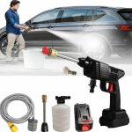 Rechargeable Pressure Washer Gun (Single Battery)