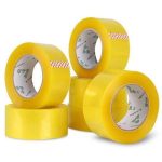 (3 Inch x 250 Yards) Adhesive Packing Tape Scotch Tape Masking Tape Transparent Tape