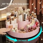 360 Degree Rotating  Storage & Organization Makeup Storage Cosmetics Display Stand & Makeup Storage Box