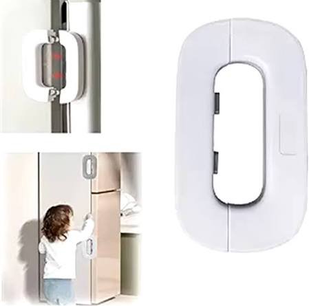 2026/09/17901948397278221613070589582524.jpg New Style Fridge Locks for Kids and Toddlers, No Tools Need or Dril, Child Proof Refrigerator Lock, Sealing Strip, Automatically Lock While Closing The Door - Image 1
