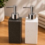350ml Glass Soap Dispenser Dhower Soap Dispenser Bottle With Pump