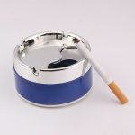 Ashtray Detachable Lid Stainless Steel Ashtray Smokers Desktop Smoking Ash Tray