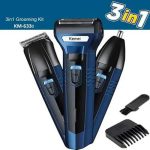 Kemei 3 in 1 Professional Rechargeable Hair Trimmer & Shaver KM - 6330