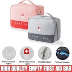 Medicine Bag, Baby Travel Pharmacy Bag, Large Capacity Medical Emergency Bag, Empty Waterproof Medicine Storage Bag, Portable Medicine Bag For Home, Office, Travel